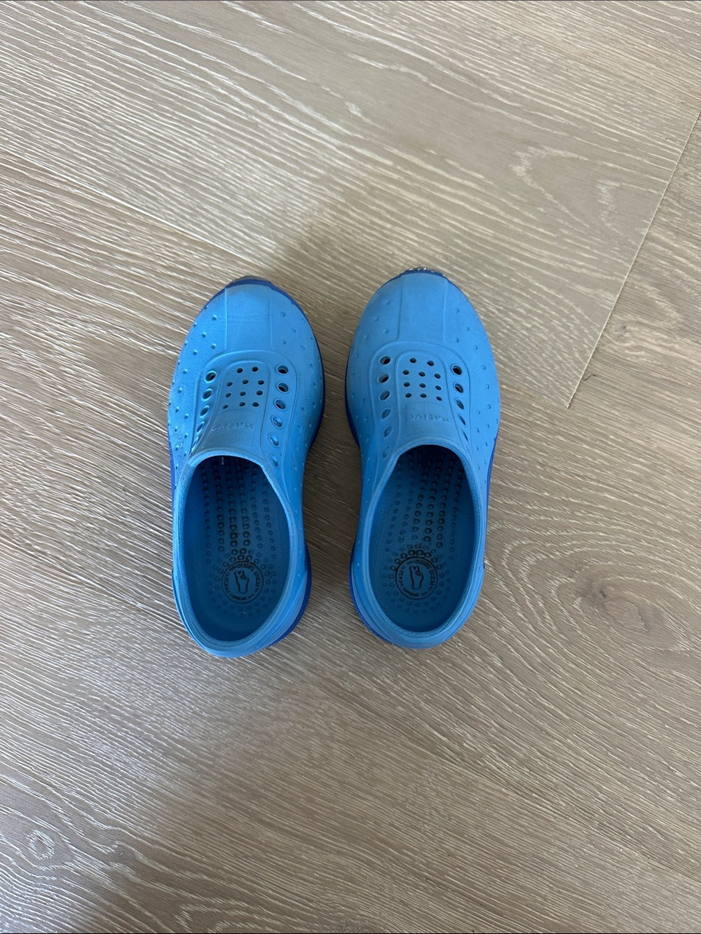Native Kids Slip-On Water Shoes in Blue